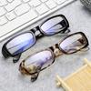 Simple Women Men Anti Blue Light Round Eyewear Trend Black Narrow Box Computer Glasses Frame Blocking Optical Spectacle Eyeglass