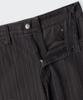 MUSINSA STANDARD WOMAN Women'S Vertical Stripe Wide Pants [Dark Gray]