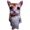Cuddly Animals Plushie Throw Pillow El Gato Animals Plush Soft Stuffed Felines for Snuggles Play Used for Home Decors