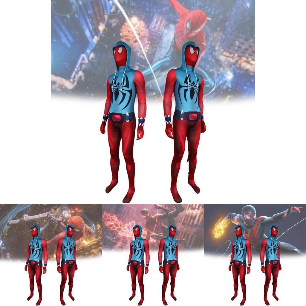 Scarlett Spider-man Cosplay Costume For Adults Premium Polyester Spandex Fabric