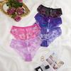 1pcs Women Panties Girls Sexy Lace Underpant Plus Size Pretty Underwear Female Seamless Low Waist Breathable Briefs Female Panty