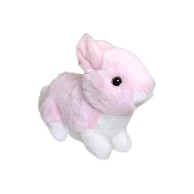 AURORA Plush Floppy Rabbit Crawling Pink