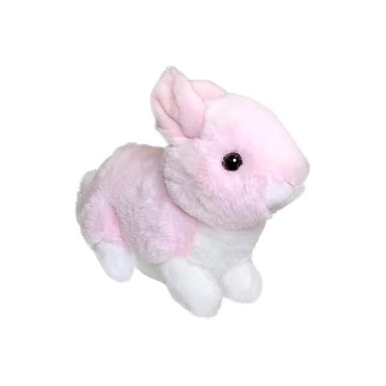 AURORA Plush Floppy Rabbit Crawling Pink