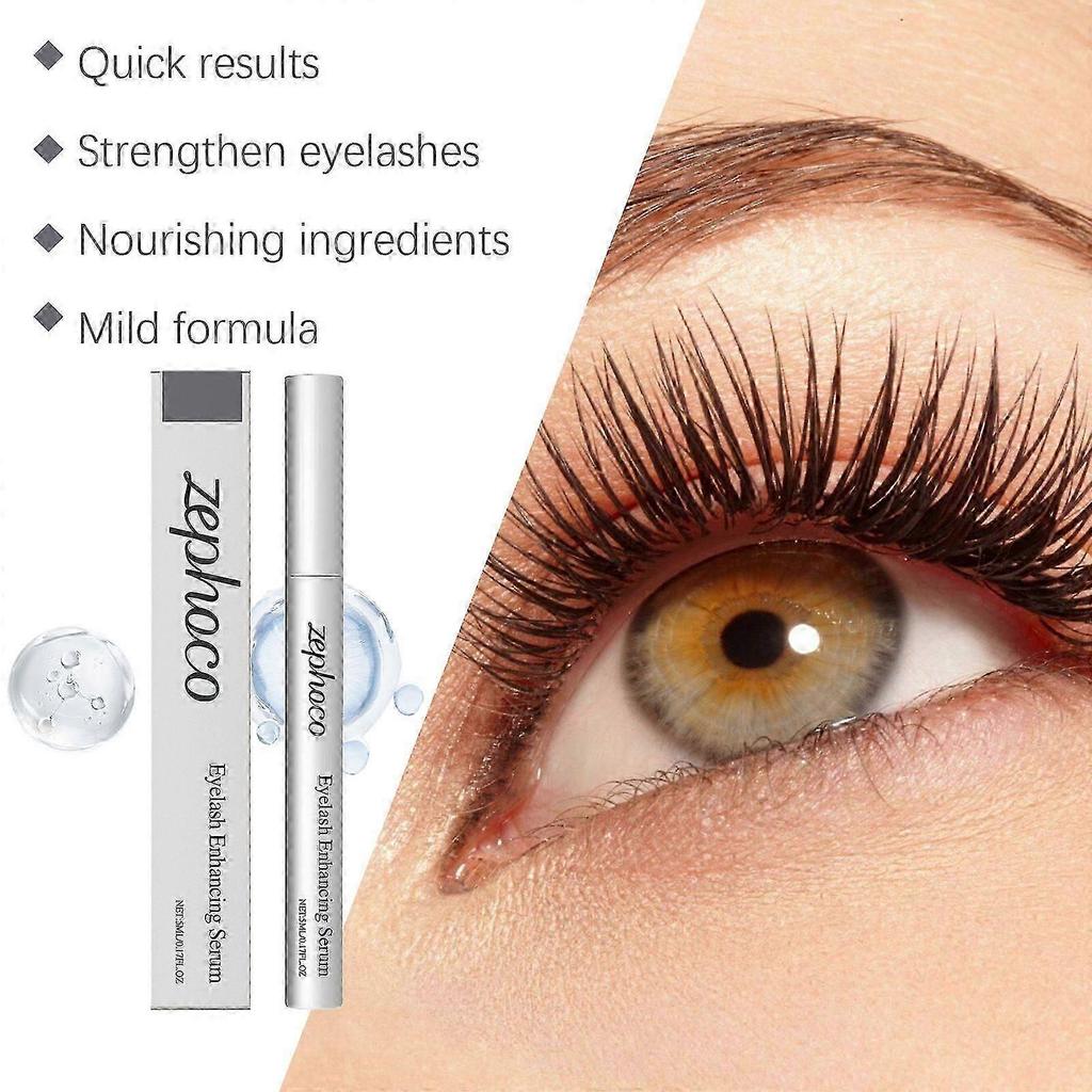 Eyelash Growth Serum - Gentle, Moisturizing & Curling Mascara for Longer, Thicker, and Healthier Lashes | Promotes Lash Strength & Reduces Breakage