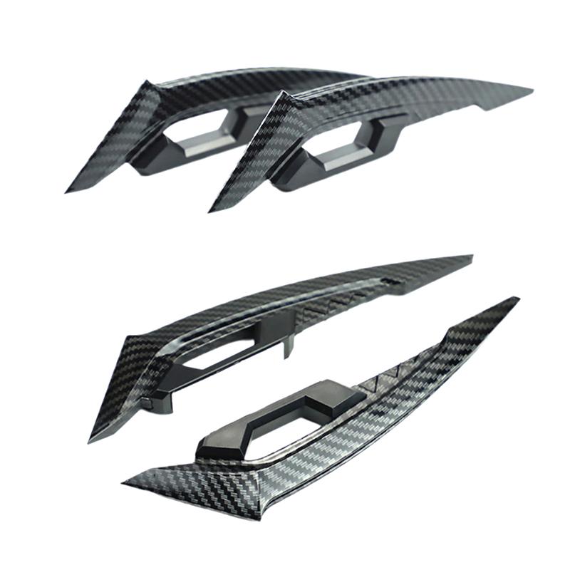 1 Paar Aerodynamischer Spoiler Dynamischer Flügel Dekorationsaufkleber Für Roller Universelles Motorrad Winglet