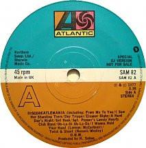 7inch Record D.B.M. - Discobeatlemania SAM82PROMO Atlantic 1977 UK Dance & Electronica Used