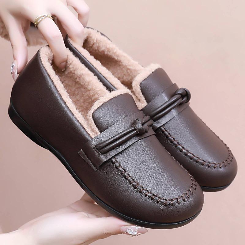 Women's Shoes Winter Cotton Boots Non-slip Waterproof Fashion All-match Casual Cotton Shoes