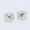 Used TIFFANY&Co. Pierce Cube Silver925 7.3g Silver Square
