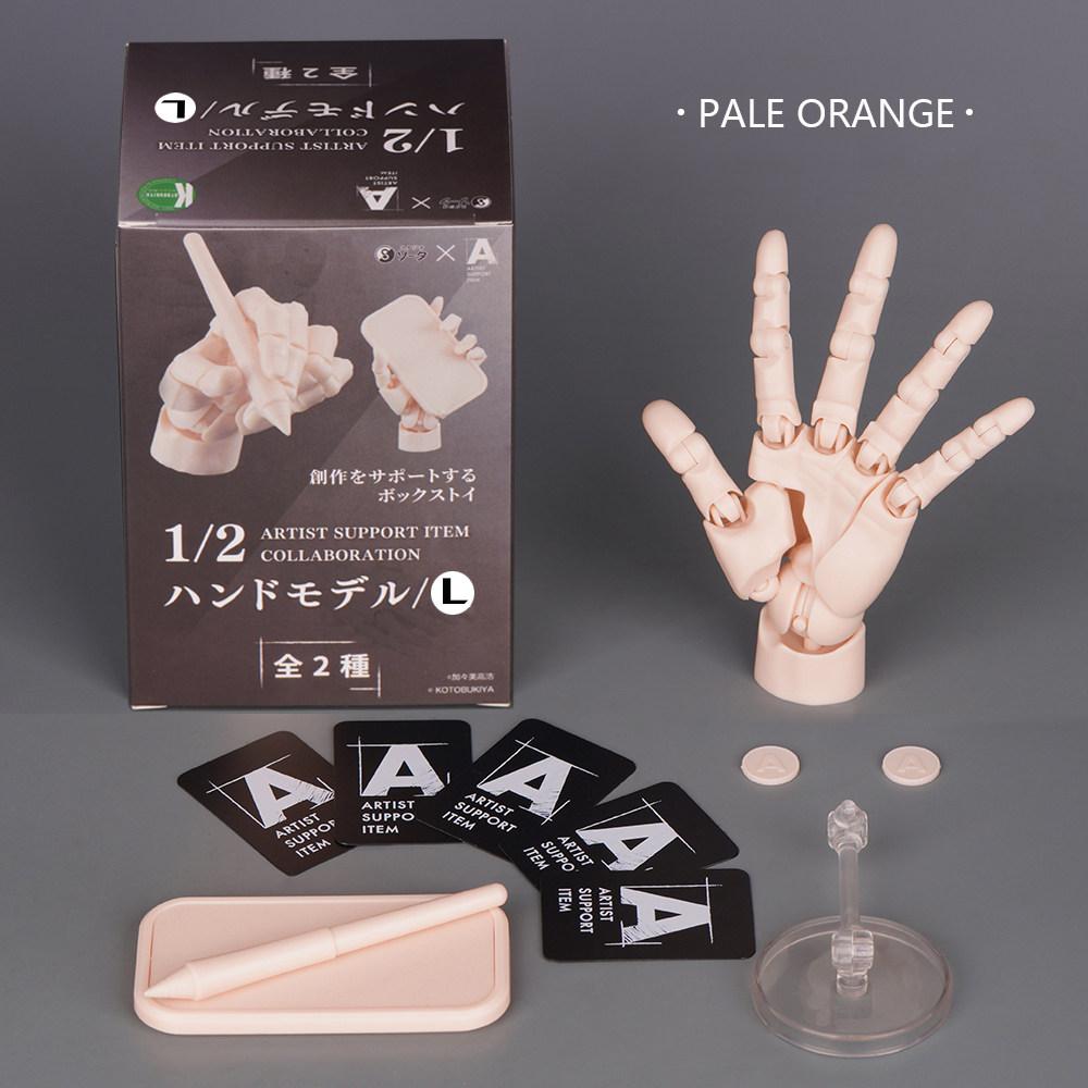 1/2 Scale Mini Hand Figure Gashapon Action Figure Model Toys Highly Articulated Finger Joints Right Hand for Drawing Sketch