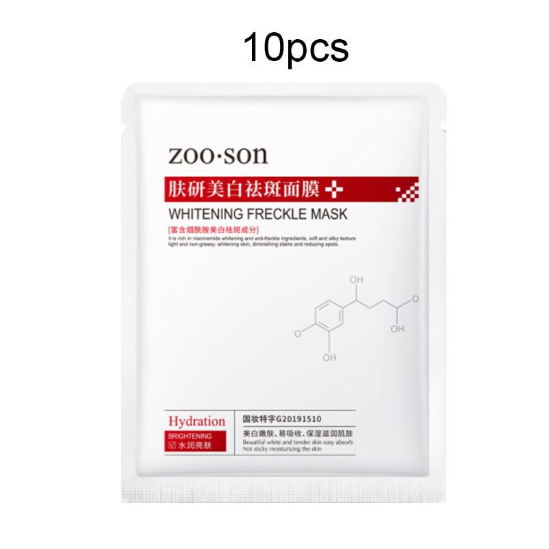 

Отбеливающая маска от веснушек, увлажняющая и увлажняющая, сужает поры и уменьшает пятна 10pcs