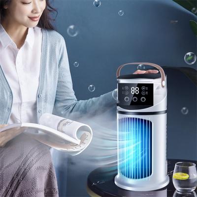 Mini Air Conditioning Fan Plastic Desktop Air Conditioner Creative Air Cooler Bedroom Use
