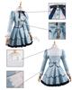 Amamiya Kokoro Cosplay with VTuber Cosplay Fancy School Stage Amamiya Kokoro cosplay Kokoro with [Kami-Yamato Goods] Wig, Clothes, Costume, Adult,