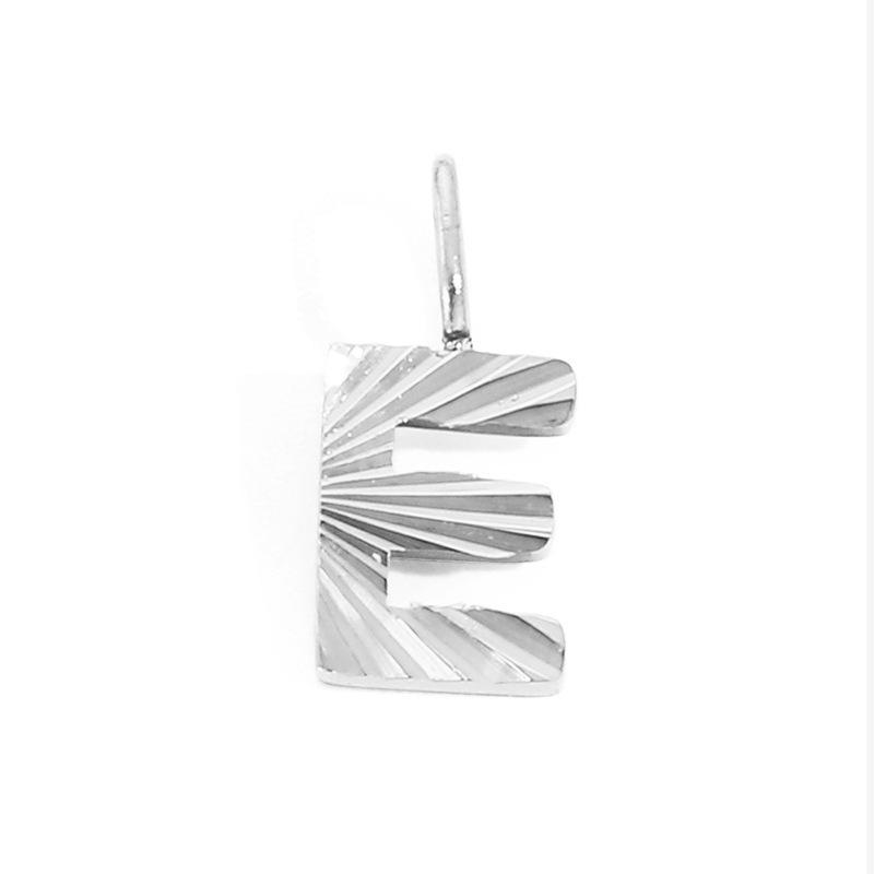 Alphabet Charms: Stainless Steel Letter Pendants - Personalized Jewelry Accessories