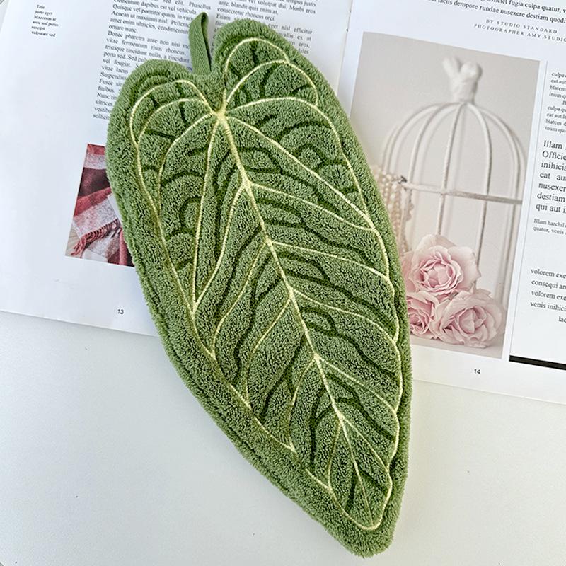 

Absorbent Handkerchief Hanging Thickened Kitchen Towel Hot Plant Hand Towel Cleaning Towel Bathroom Kitchen Accessories