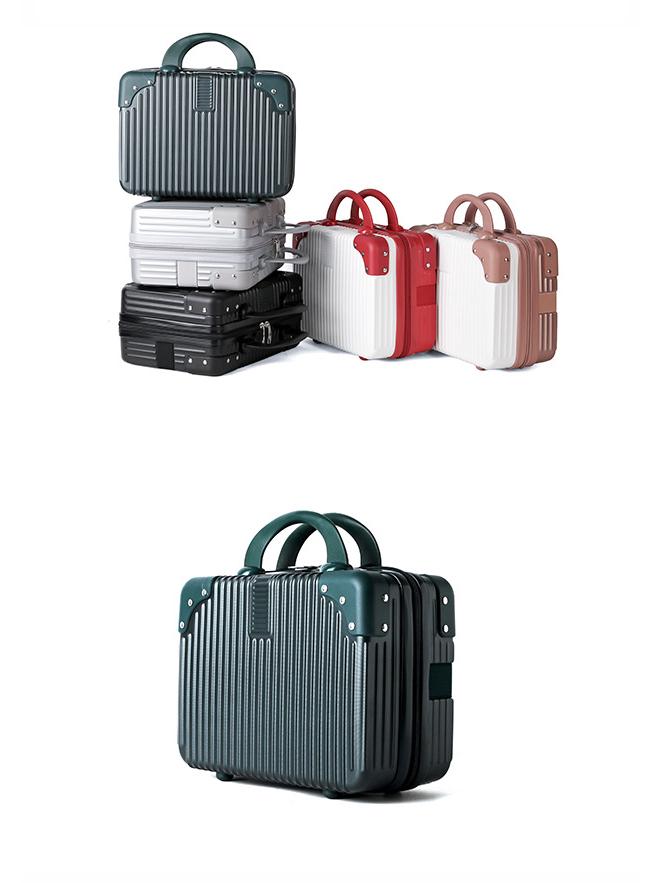 Ensemble de petits bagages de voyage pour femme: Mini 16 pouces, boîte à cosmétiques 14 pouces, sac de rangement 18 pouces