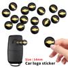 2/5/10 Stück 14mm Aluminium Auto Fernbedienung Schlüssel Aufkleber Emblem Auto Zubehör Für Colorado Cruze Spark Captiva Malibu Aveo