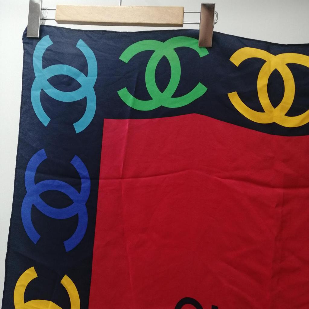 Used CHANEL RD Scarf