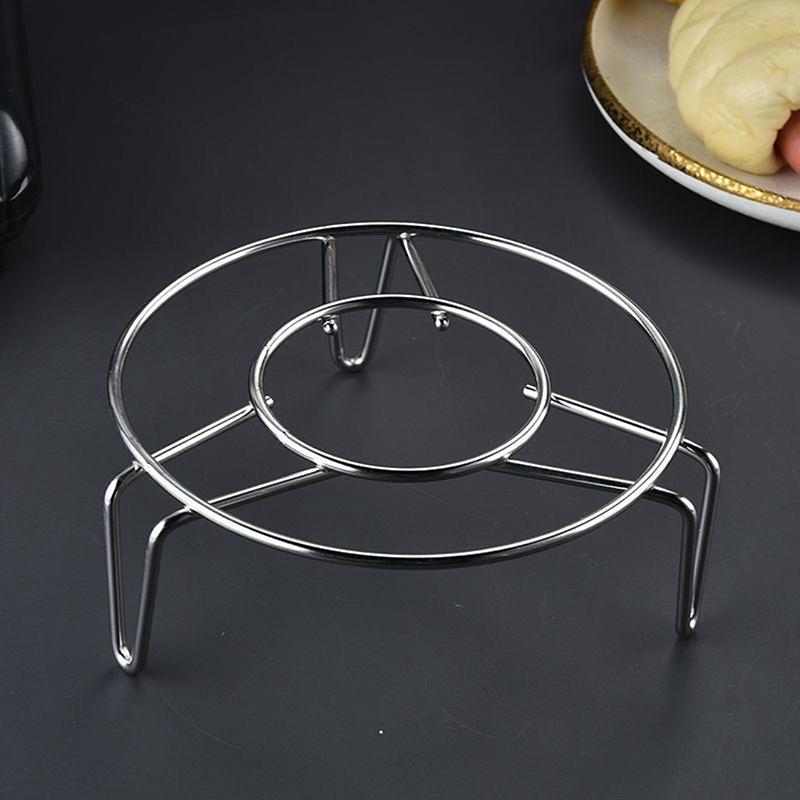 Ultra Mini Steaming Rack Small Stainless Steel Height And Height Small Leg Rack Health Pot Thermos Cup Small Pot Rack 3size