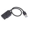 Serial ATA to USB Adapter Cable Efficient Transfer High Stability Serial ATA II Interface for Laptop Optical Drive