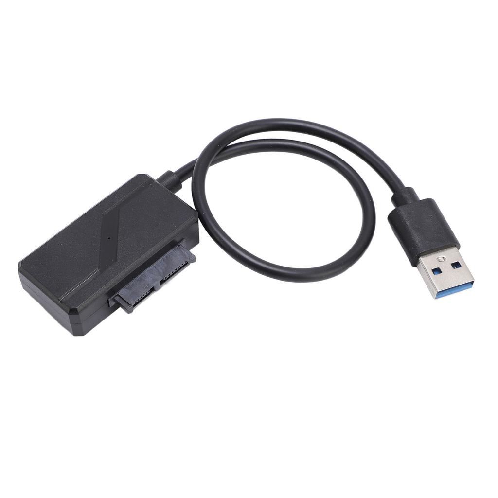Serial ATA to USB Adapter Cable Efficient Transfer High Stability Serial ATA II Interface for Laptop Optical Drive