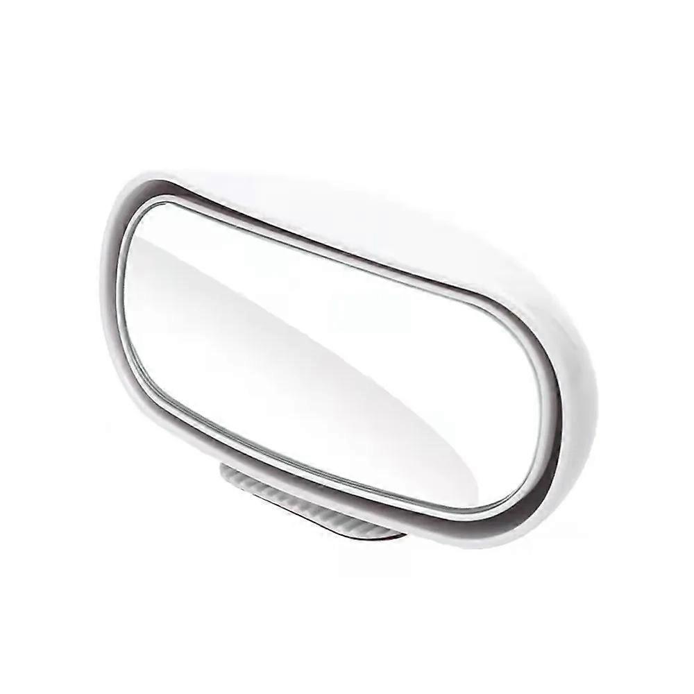 

Автомобільне дзеркало заднього виду з обертом на 360 градусів, ширококутне дзеркало для сліпих зон, допоміжний засіб для паркування White