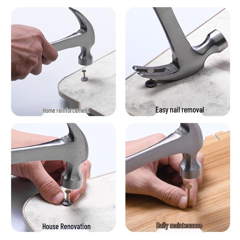 Multifunktionaler achteckiger Nagelhammer mit Widderhornkralle für die Holzbearbeitung