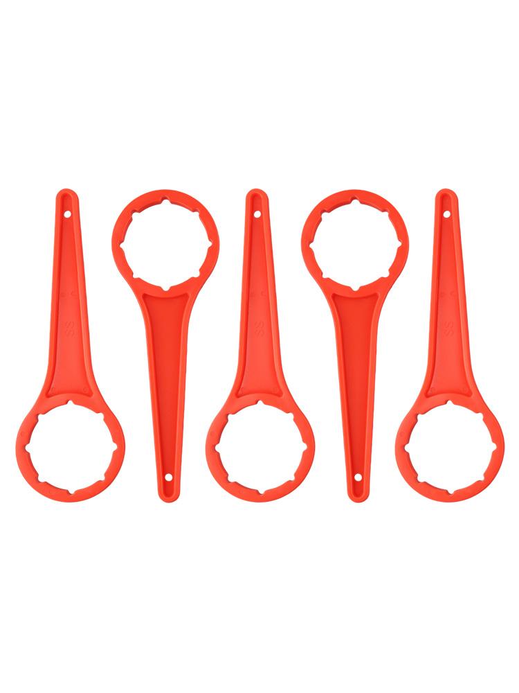 A Must Have Toolkit Five Functional Drum Cap Openers Designed Specifically to Fit Most Standard Sized Buckets Effortlessly красный