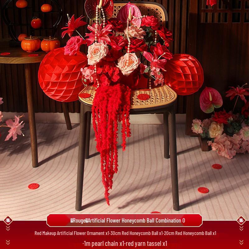 Wedding Floral Decorations: Bedside, Dining, and Desktop Arrangements for Festive Occasions and Engagements.