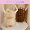 Highland Cow Plush Toy For Home Decor And Play Scottish Cattle Stuffed Animal