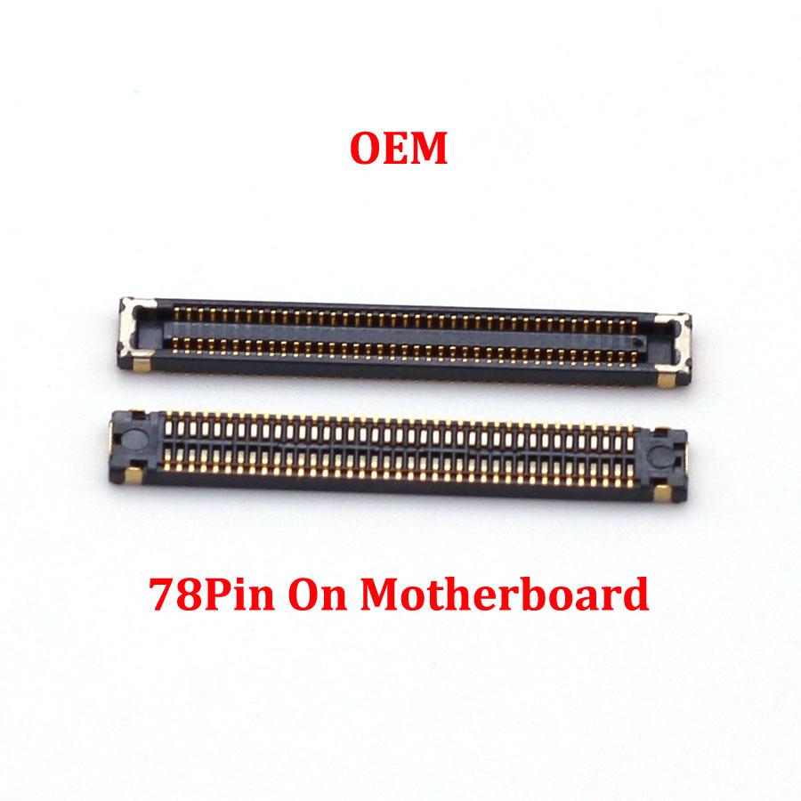 2-10PCS LCD Display Screen FPC Connector Port On Mainboard / Flex Cable For Samsung Galaxy A31 A315F A41 A51 A515F A71 A80