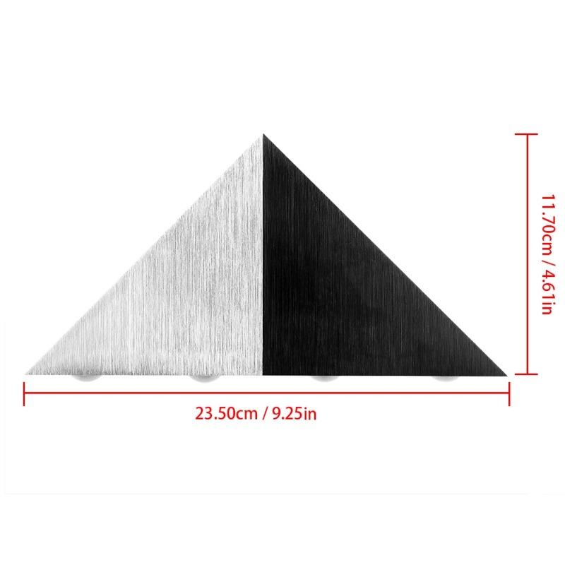 5W Aluminum Triangle Led Wall Lamp AC90-265V High Power Led Modern Home Lighting Indoor Outdoor Party Ball Disco Light