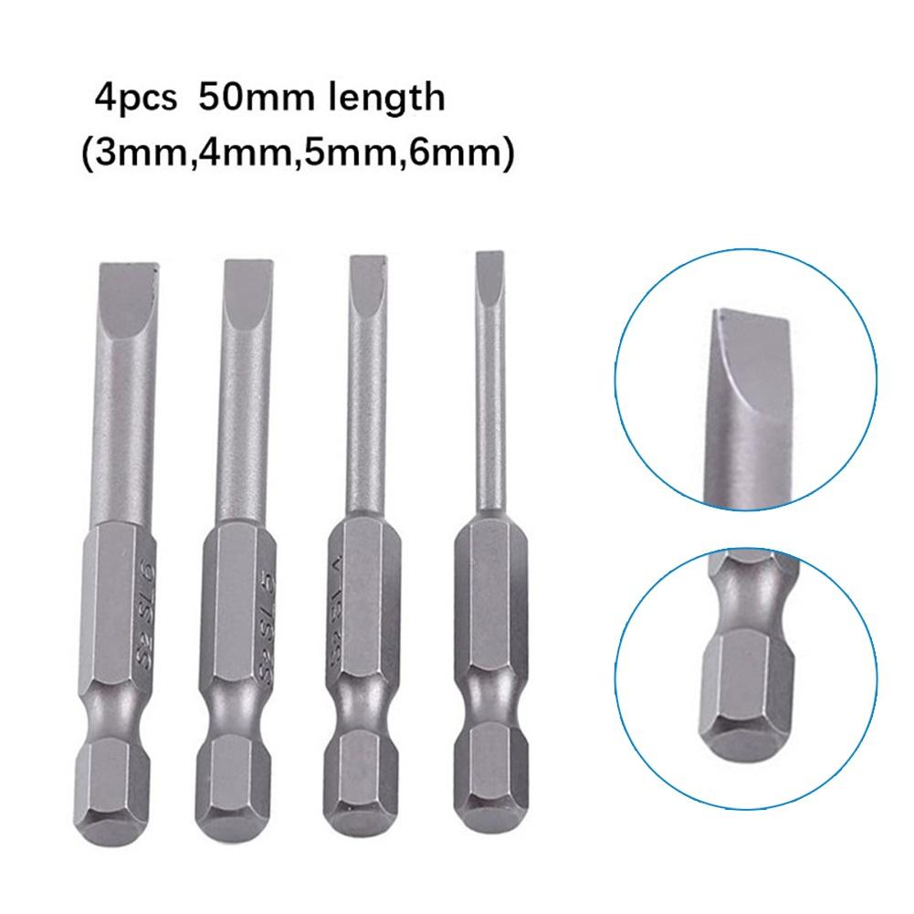 Screwdriver Bit SL3.0 SL4.0 SL5.0 SL6.0 1/4 Inch Hex Shank High Quality
