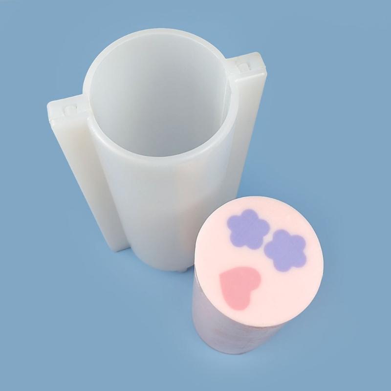 Silicone Soap Mold Large Column Molds DIY Handmade Candle Making Epoxy Resin Casting Mold Mousse Cake Mould Decor