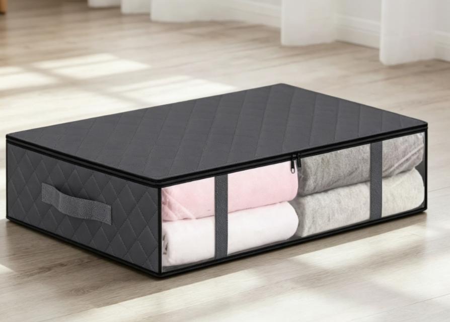 

1pc Under Bed Storage Containers Blanket Storage Bag Shoe Storage and Organization Space-Saving Bedding Organizer for Bedroom