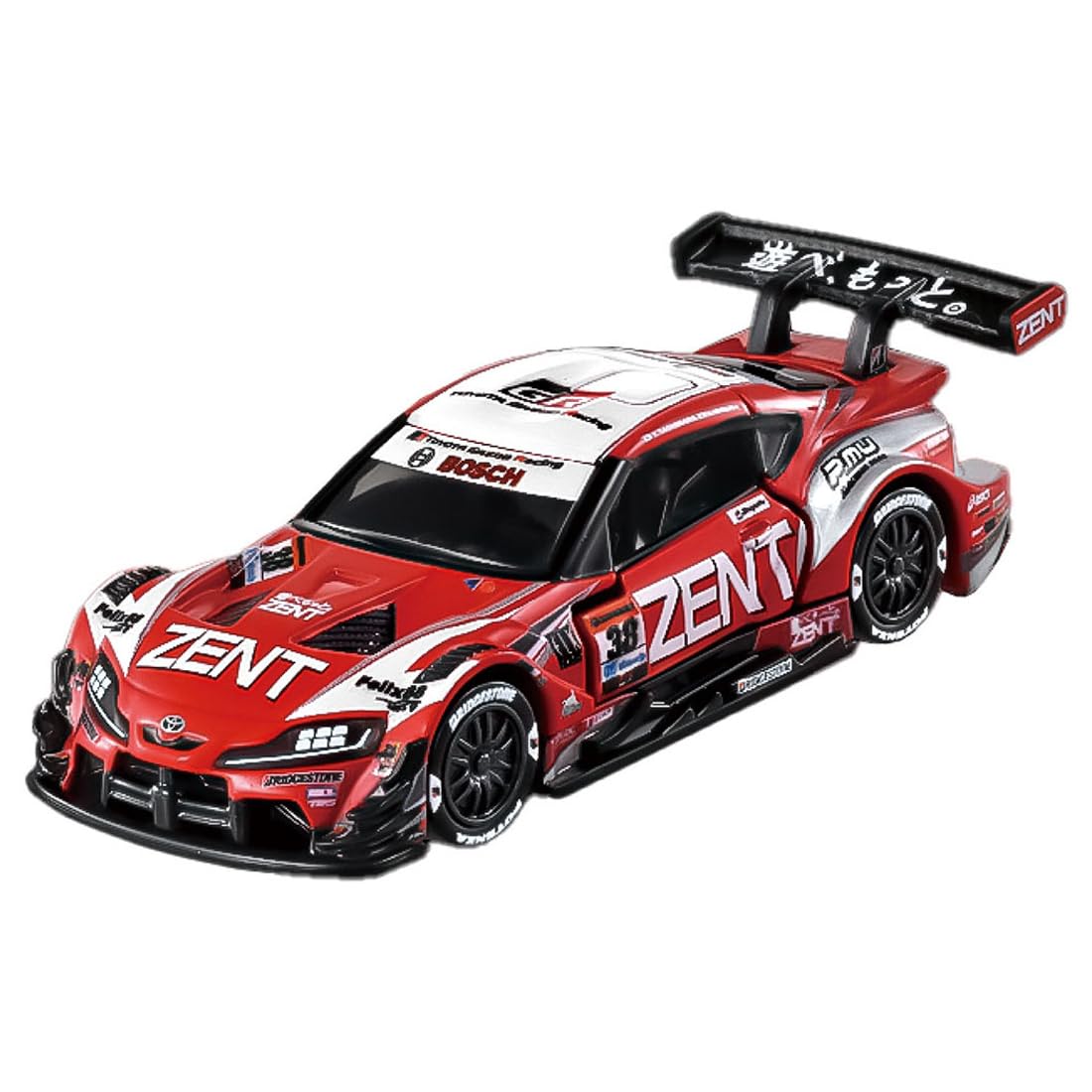 

Takara Tomy Tomica Premium Racing ZENT CERUMO GR Supra Miniature Car Toy for Ages 6 and Up