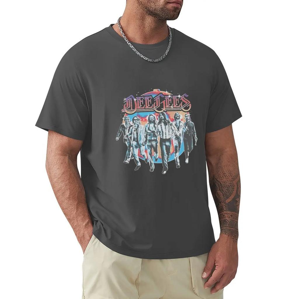 Dee Gees Disco Ball Logo T-Shirt vintage clothes sweat t shirts for graphic
