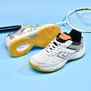 Sapatos de badminton para casal ao ar livre, sapatos esportivos respiráveis de verão, sapatos leves de pena para tênis de mesa masculinos e femininos