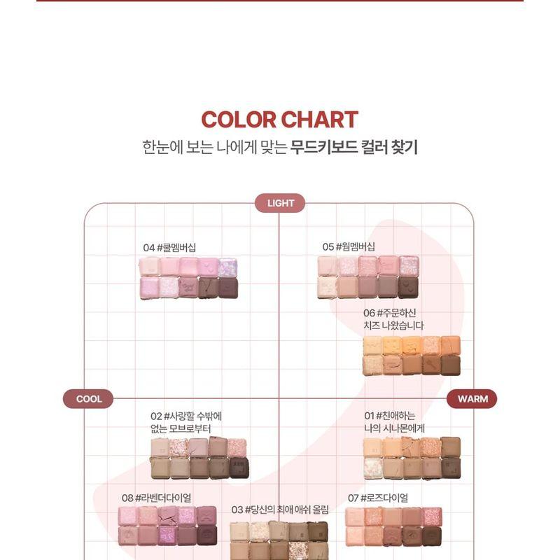 lilybyred - Mood Keyboard Love Call Edition - 2 Types