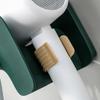 Hair Dryer Bracket Wall Mounted No Punch Hair Dryer Storage Rack Bathroom Multifunctional Pylon