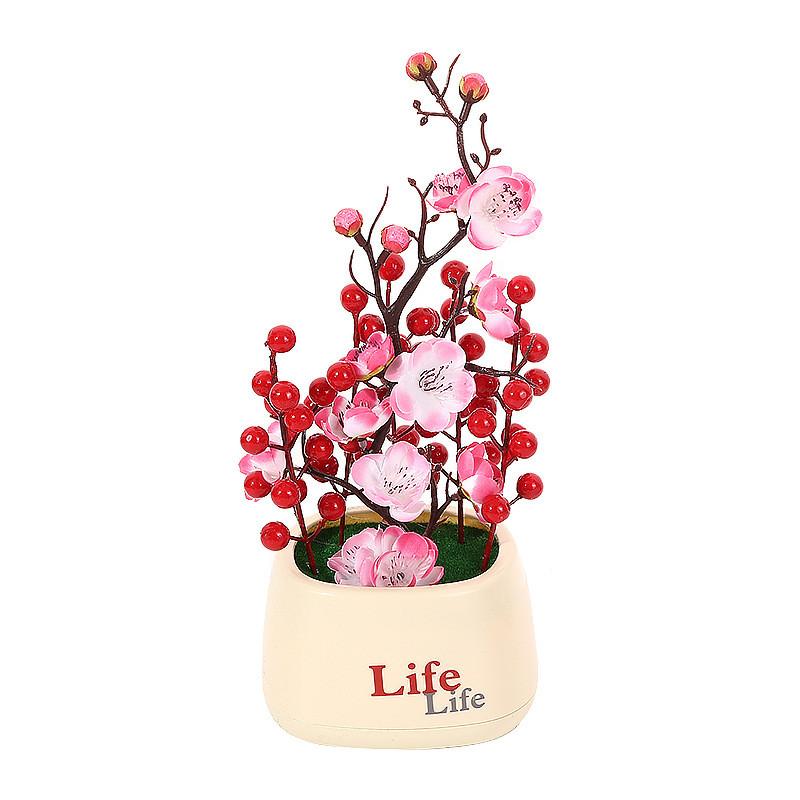 Simulated Chrysanthemum Hydrangea Calla Artificial Flowers Potted Green Plants