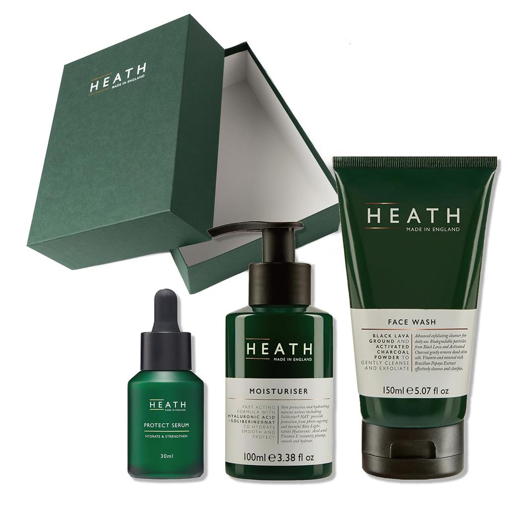HEATH Face Care Face Wash Moisturizer Protect Serum Skin Moisturizing Cream for All Skin Hyaluronic Acid Facial Cleanser for Oily Clay Sebum Popular