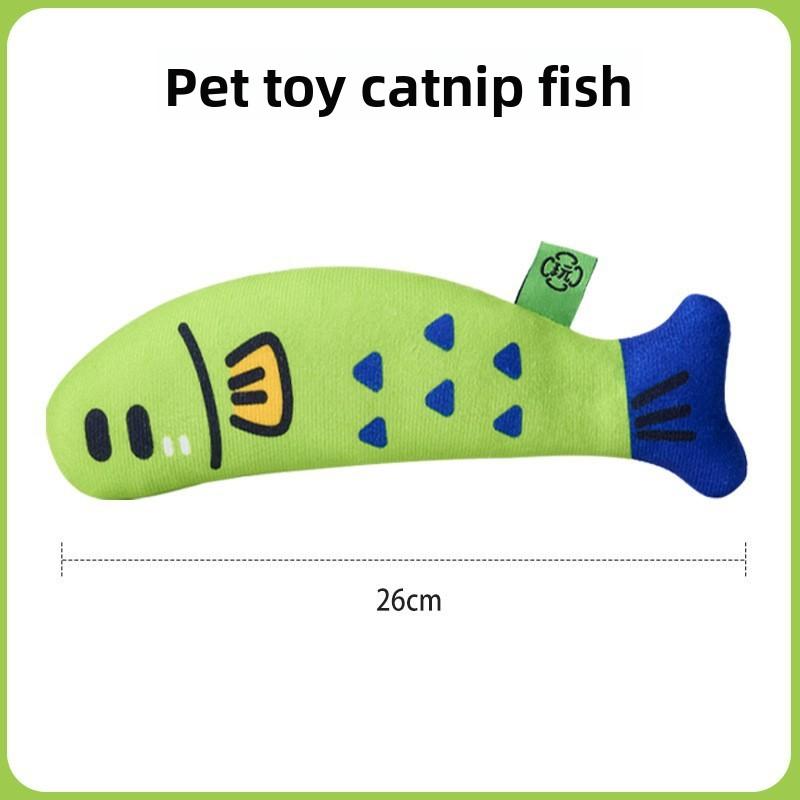 Cat Toys for Self-entertainment and Boredom, Catnip Simulation Fish, Little Cat Teeth Grinding and Cleaning, Cat Toys, Pet Cat Supplies