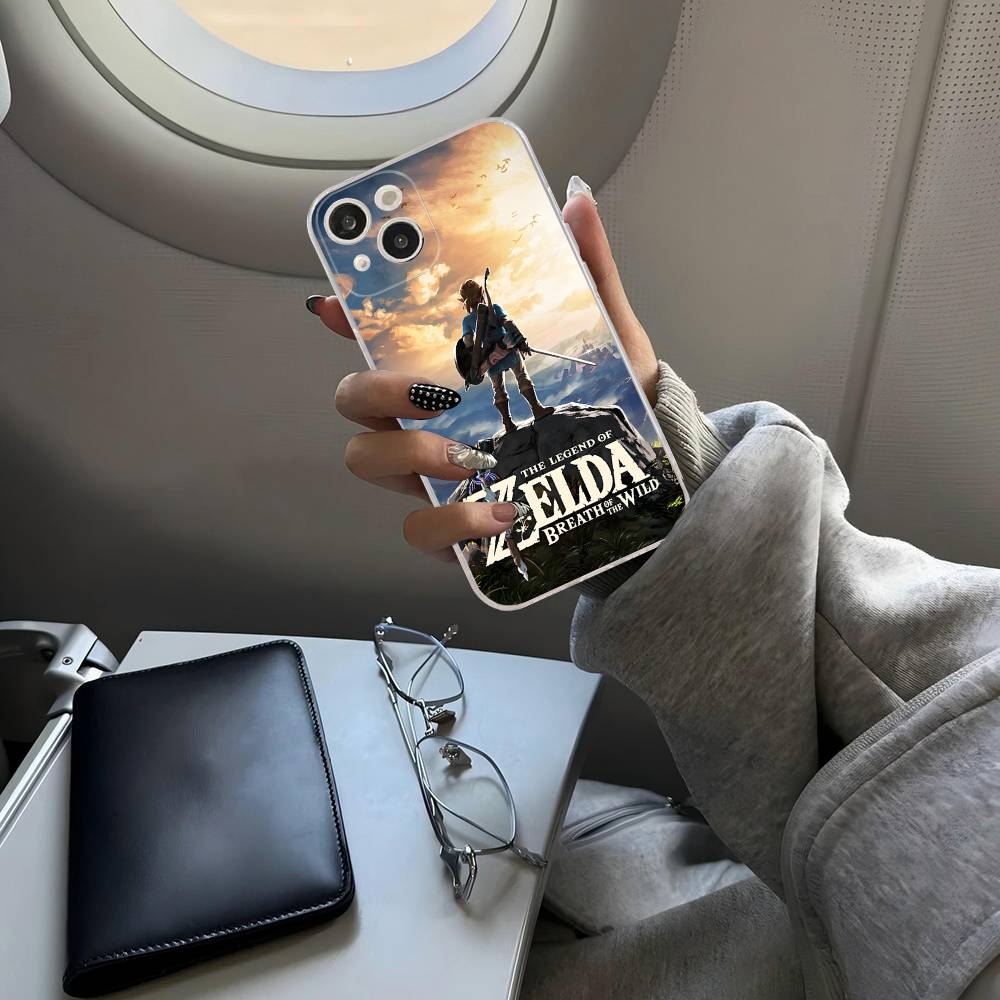 

Hot Game The Legend Of Zeldas Shockproof Silicone Clear Case For IPhone 17 16 15 14 13 12 11 Mini Pro Max Plus Cover iPhone 15 pro