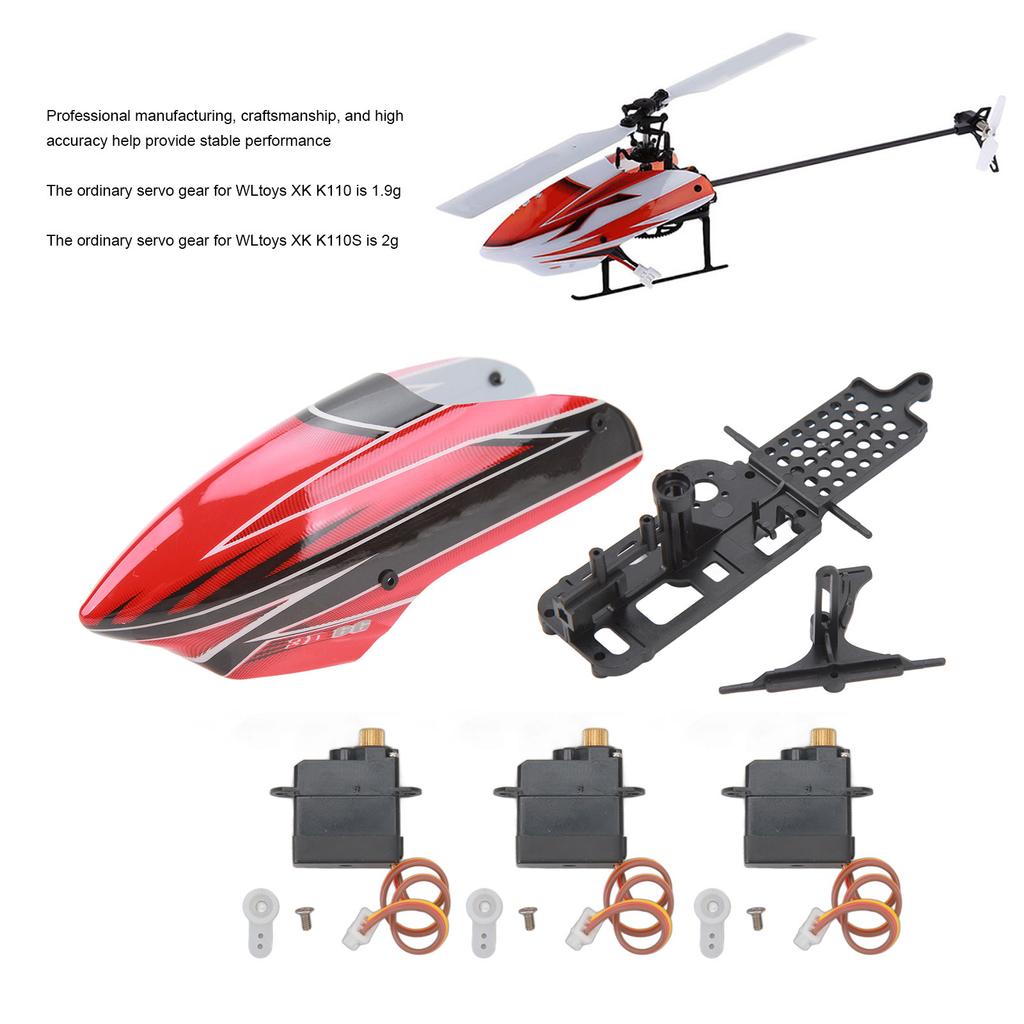 RC Helicopter Spare Parts Accessories for WLtoys XK K110 K110S RC Remote Control Helicopter