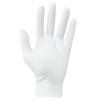 Unisex Weiße Verdickte Atmungsaktive Baumwoll-Nylon-Arbeitshandschuhe