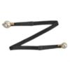 Fashion Women Elastic Faux Pearl Thin Skinny Waistband Waist Belt Dress Decor
