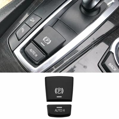 Auto Handbremse Bremse P Knopfschalter Abdeckung Für BMW 5 6er X3 X4 X5 X6 F01 F07 F10 F11 F12 F13 F18 F25 F26 Autozubehör
