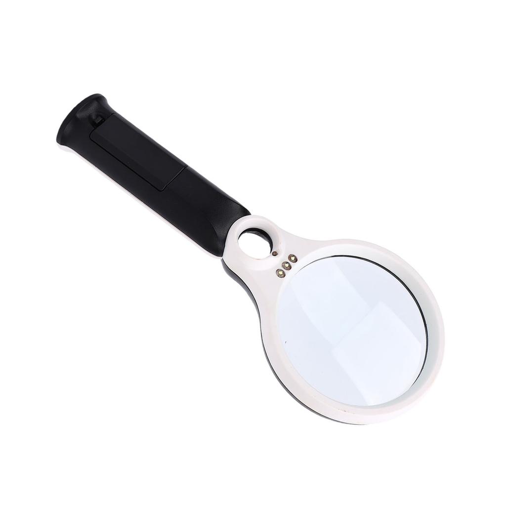 Magnifying Glass with Light 10X 20X LED Lighted Magnifier for Reading Book Newspaper Inspection