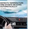 2PCS Auto Interferences Antifrost Device Electromagnetic Defroster Suitable for Quick Window Deicing & Clear Visibility