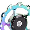 Mountain Bike Aluminium Alloy Rear Derailleur Pulley Bearing Guide Pulley Bicycle Cycling Accessory